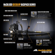 Mcculloch GB 355BP Petrol Blower