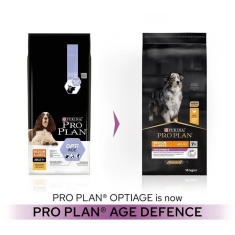 Pro Plan Medium and Large Adult 7+ Age Defence Chicken Dry Dog Food - 14kg