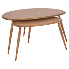 Ercol Pebble Nest of Coffee Tables