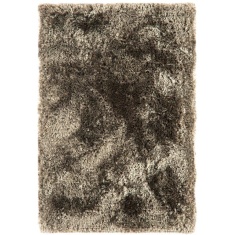 Asiatic Plush Luxury Shaggy Rug - Taupe - Brown