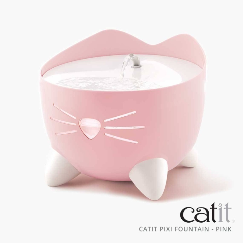 Catit Pixi Cat Drinking Fountain Pink