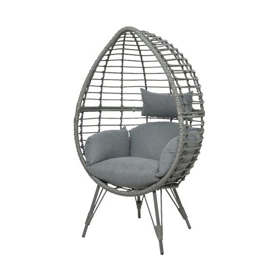 Kelby Standing Egg Chair - Grey