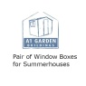 A1 Window Boxes (Pair) for Summerhouses