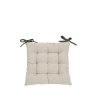 Cotton Velvet Seatpad - Olive