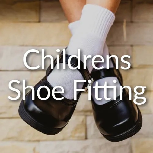 Children's Shoe Fitting Service