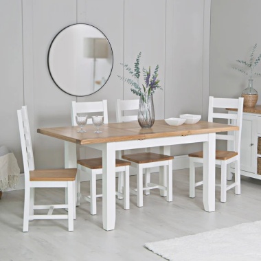 Easton White Dining Room Furniture Collection