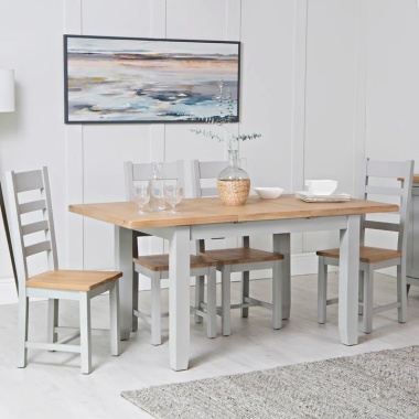 Easton Grey Dining Room Furniture Collection