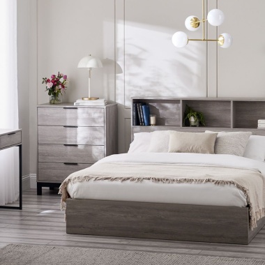 Julian Bowen Bali Grey Oak Bedroom Collection