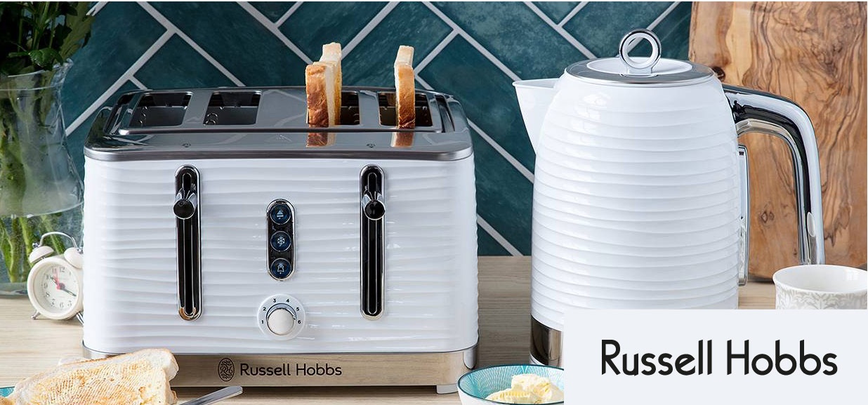 Faster toasting toaster with LED LIGHT strip,Russell Hobbs