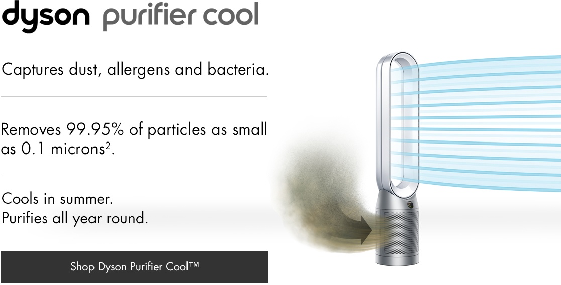 Dyson TP7A Purifier - White/Nickel