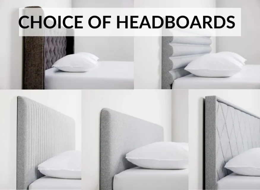 Choice of headboards