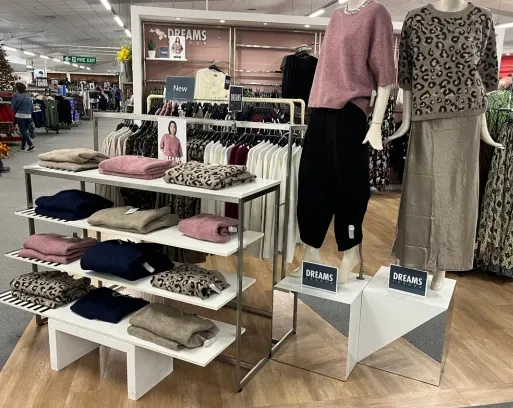 Shop Fashion In-Store at Downtown Boston Grantham