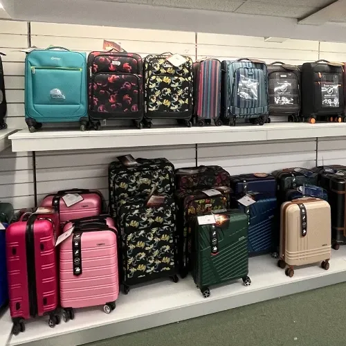 Suitcases, Flight Bags Backpacks For Sale Downtown