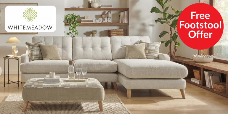 Whitemeadow Free Footstool Offer