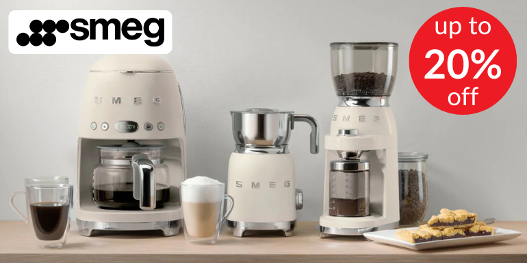 Smeg Coffee Machine Offers - Save up to 20% off
