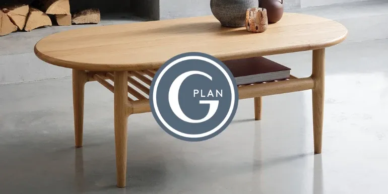 Buy 4+ seats of any G Plan Upholstery and choose a G Plan Lamp Table for £50 or Coffee Table for £100!

Choose from the G Plan Winchester or Marlow Lamp or Coffee Tables.

Simply place your order of 4 or more seats of G Plan upholstery, and contact us to let us know which G Plan Lamp or Coffee Table you would like to order and we'll sort the rest.

