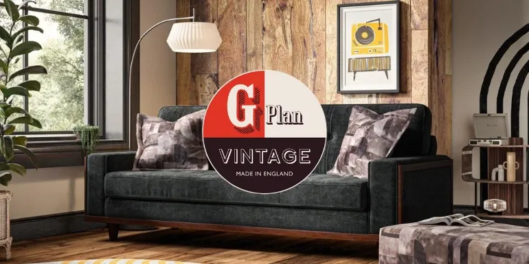 Choose style and comfort from the G Plan Vintage collection. Buy 3 or more seats from the Ridley or Agatha ranges and receive a free Vintage footstool of your choice.
