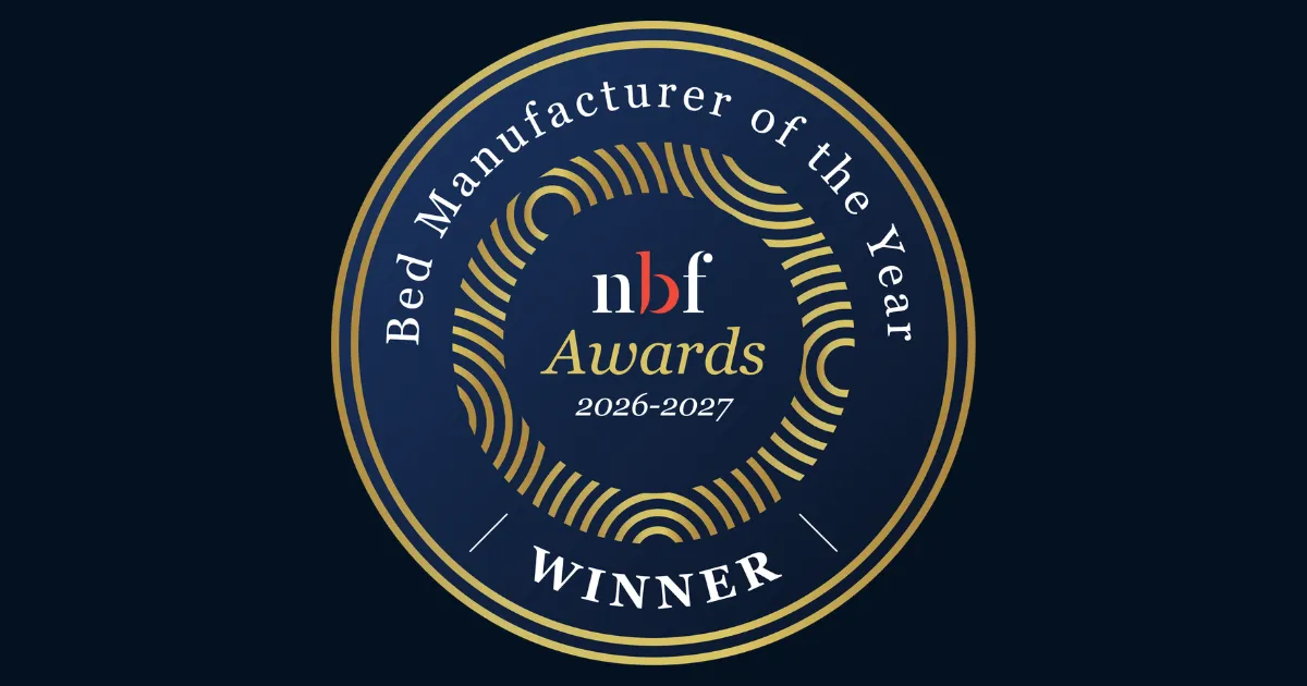 We’re proud to share that our bed partner, Harrison Spinks, has been named Bed Manufacturer of the Year at the National Bed Federation Awards – for the third consecutive year!
This prestigious award celebrates their commitment to craftsmanship, innovation and sustainability – values that shine through in every bed they create.
Discover our Harrison Spinks collection in-store and online and experience the difference for yourself.