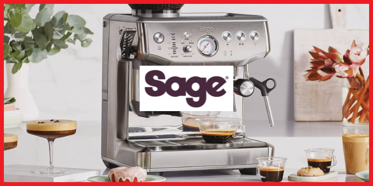 Sage The Barista Express Impress Coffee Machine in Stainless Steel
