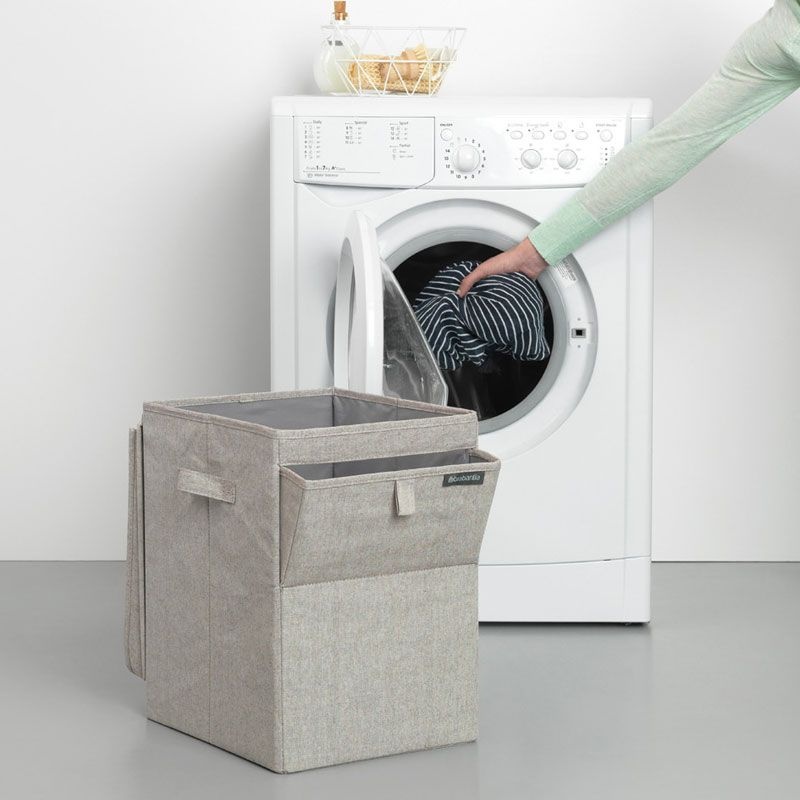 Brabantia Stackable Laundry Box Grey 35L Downtown