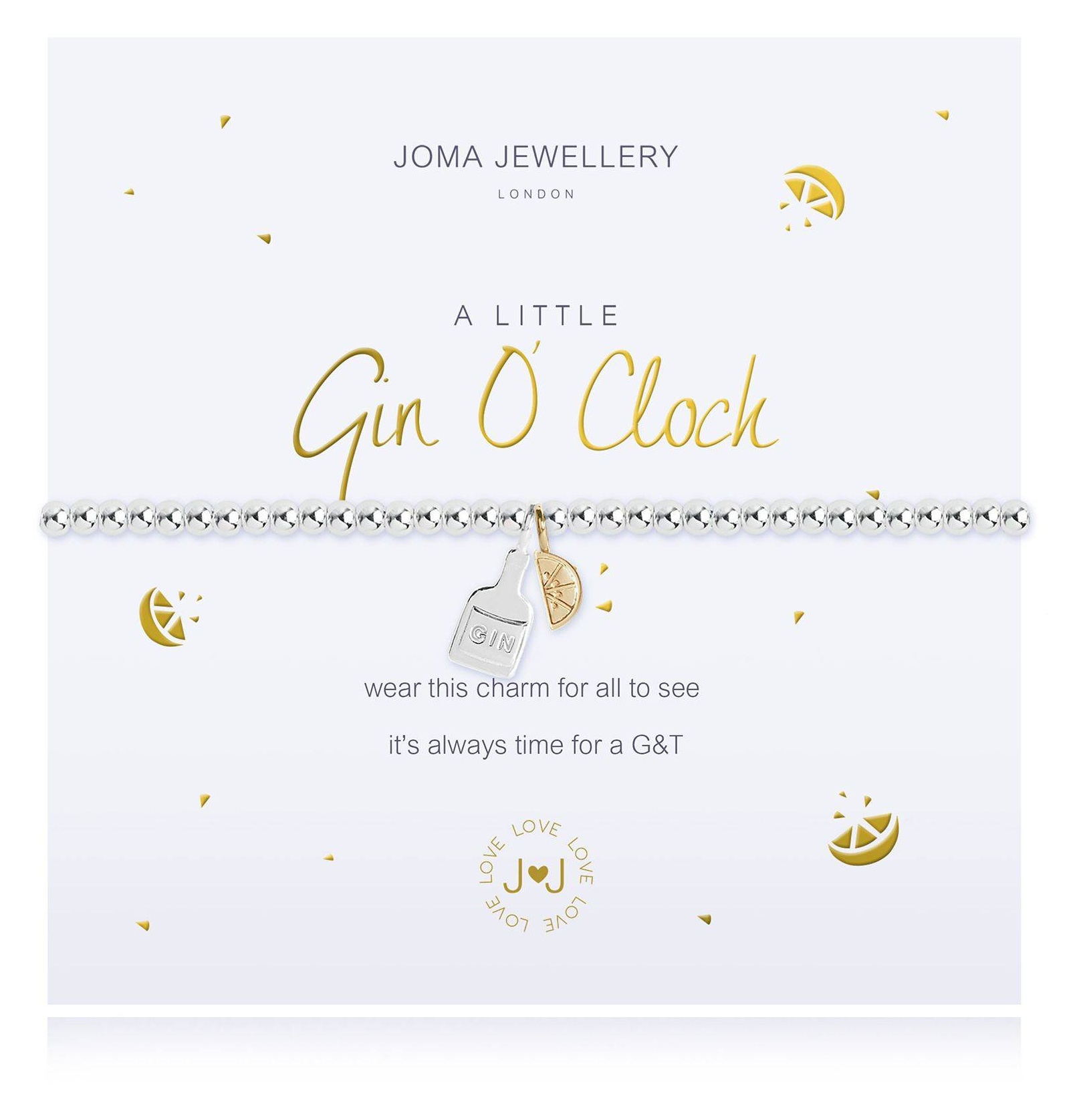 Joma Jewellery A Little Gin O Clock Bracelet Downtown