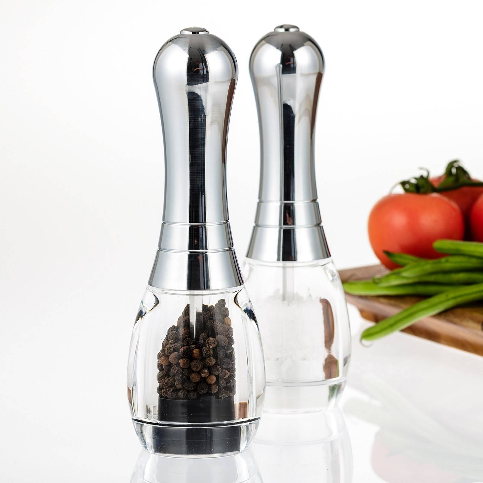 The English Tableware Company Skittle Salt & Pepper Mill Set Downtow