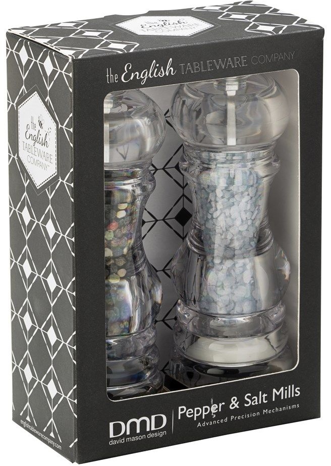 The English Tableware Company President Salt & Pepper Mill Set Downt