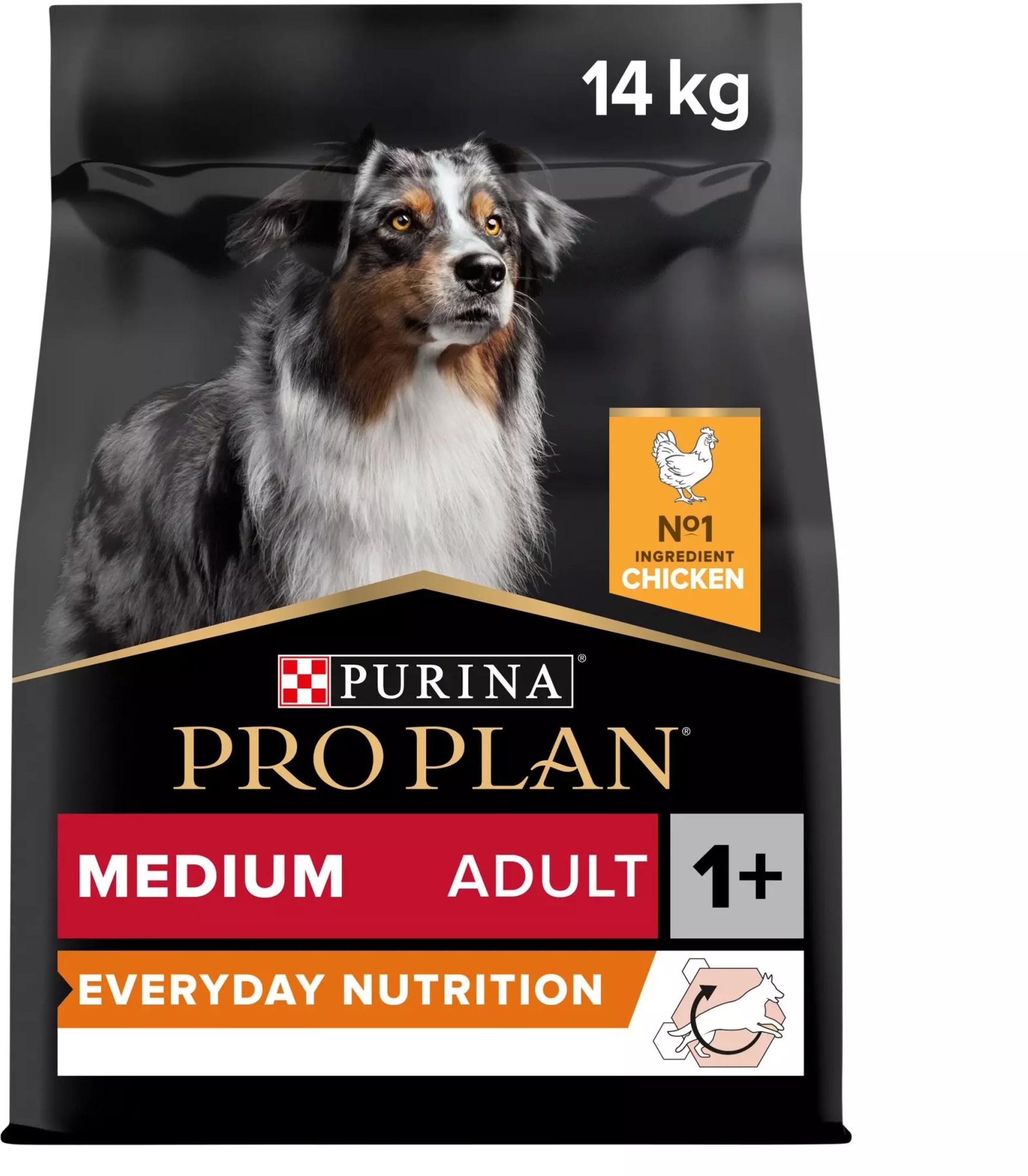Pro Plan Medium Adult Chicken Dry Dog Food Downtown