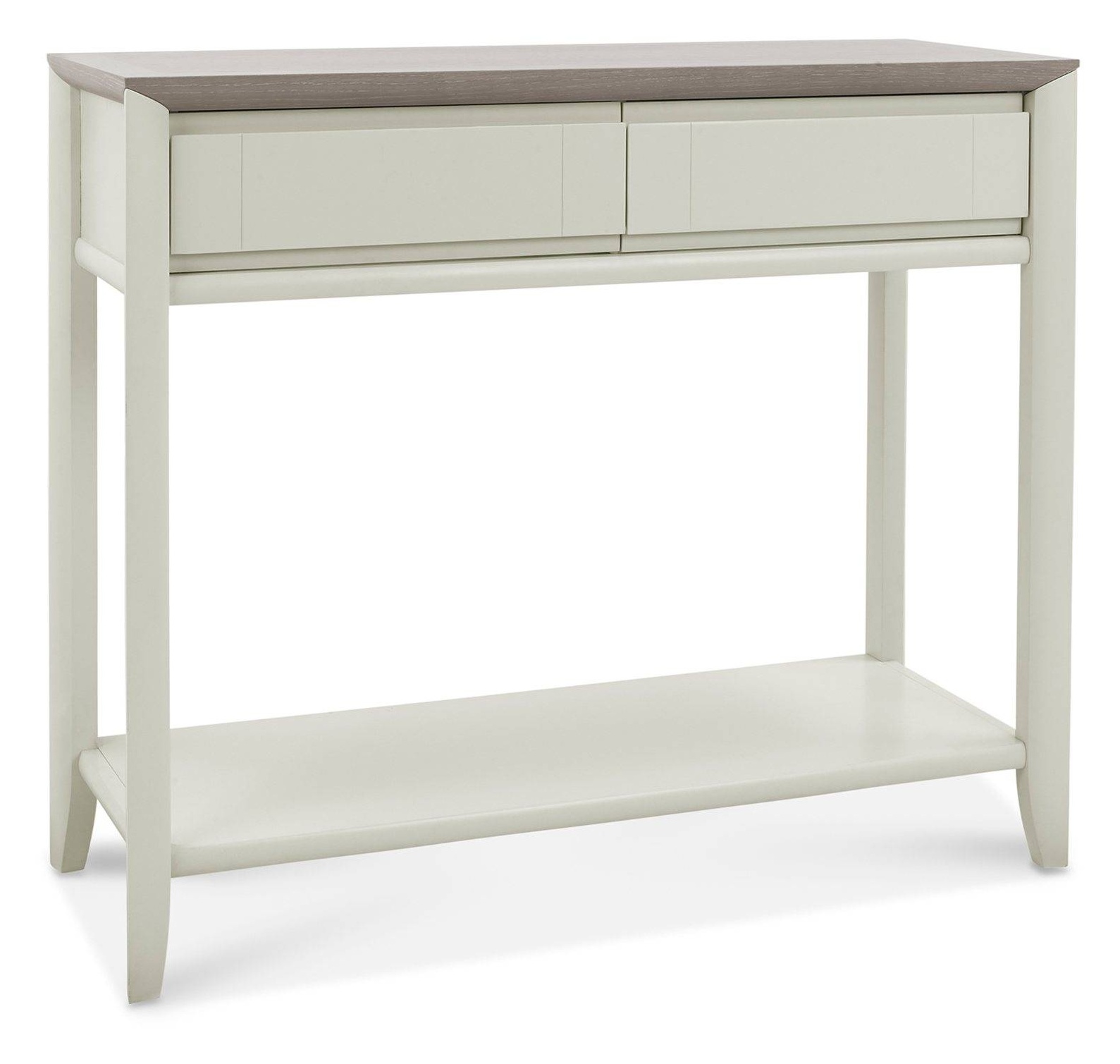 Brampton Grey Console Table With Drawer Downtown