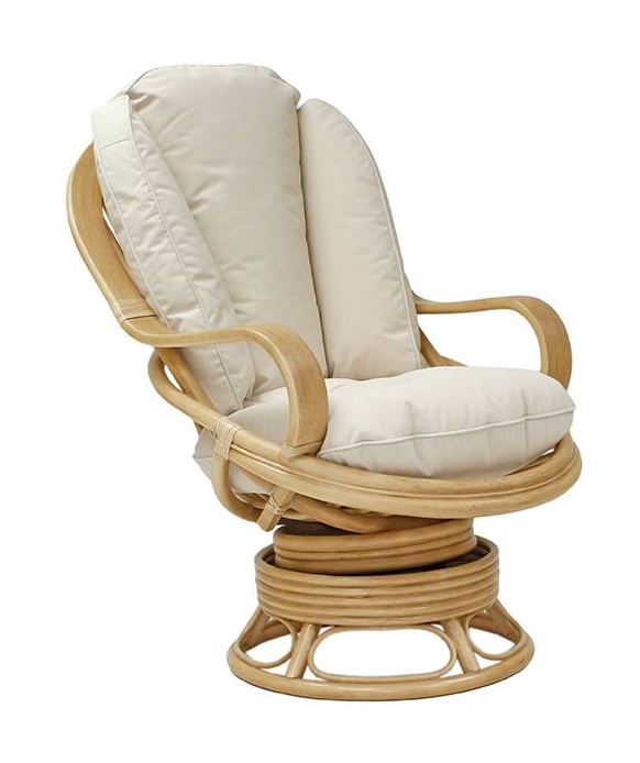 Daro Heathfield Swivel Rocking Chair Natural Wash Downtown