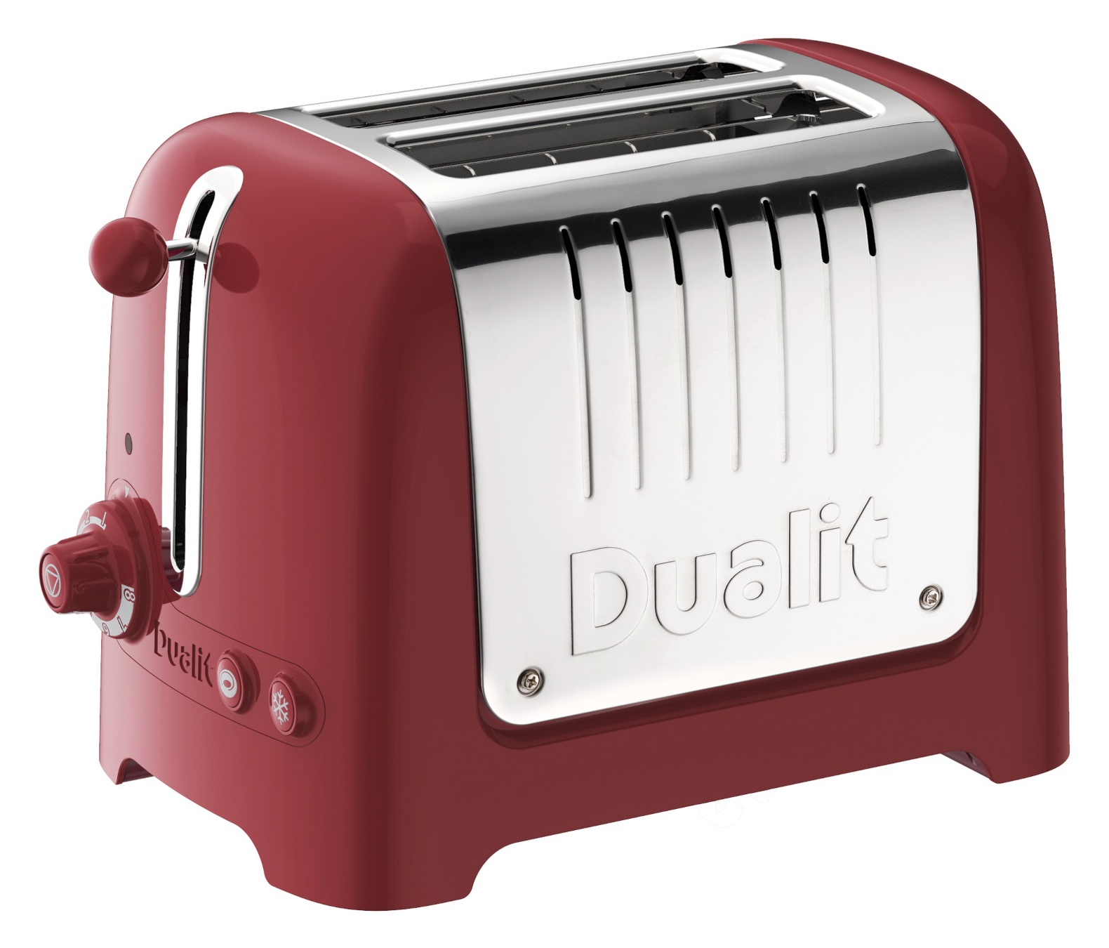 Dualit 2 Slice Toaster Lite Gloss Red Downtown