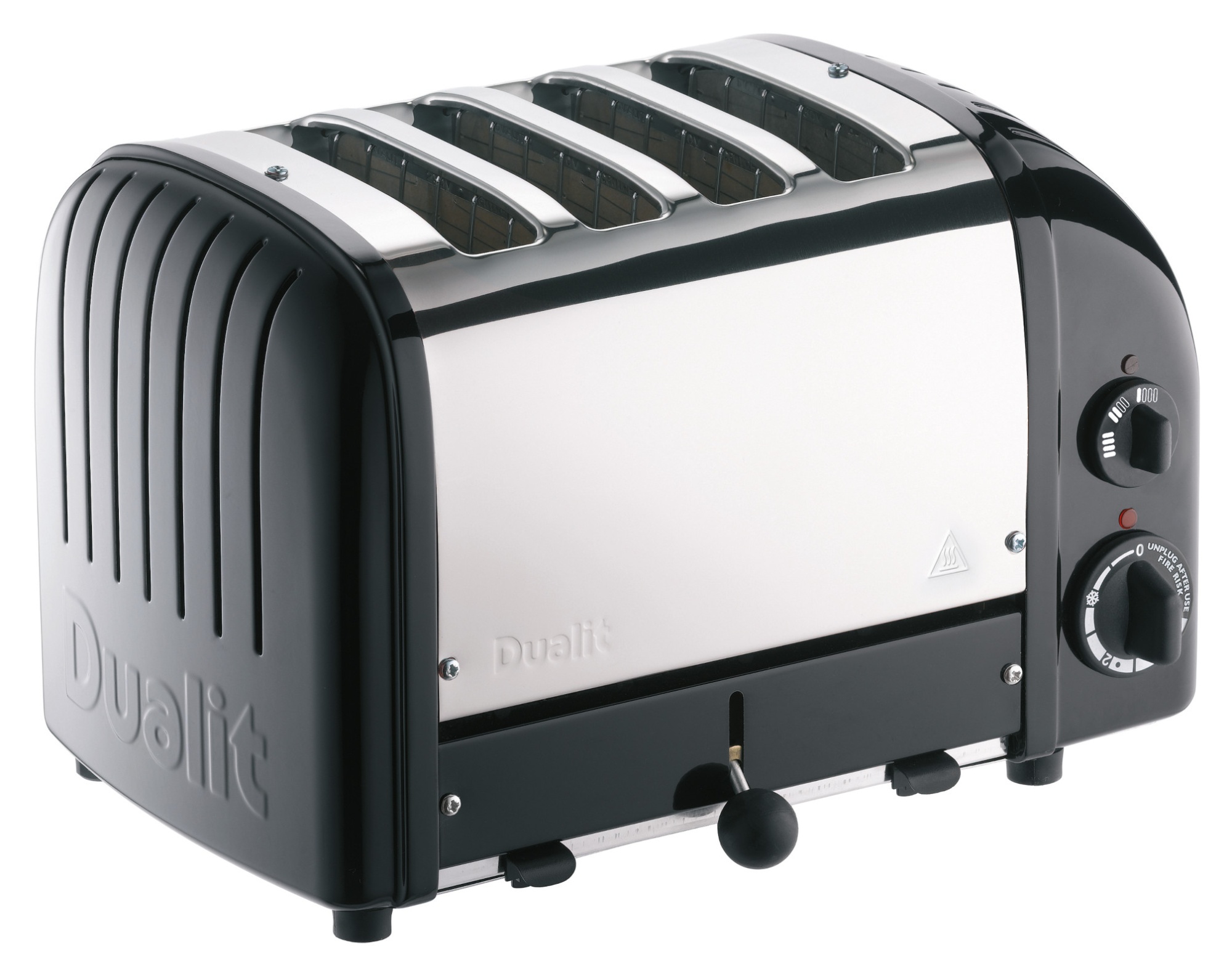 Dualit Vario AWS 4 Slice Toaster Black Downtown