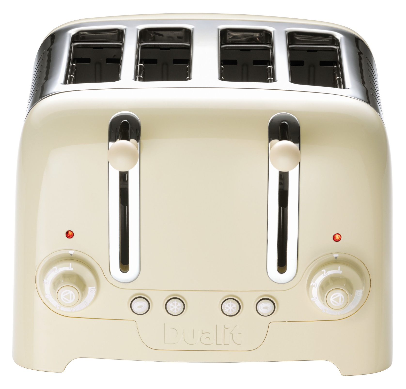 Dualit 4 Slice Toaster Lite Gloss Cream Downtown