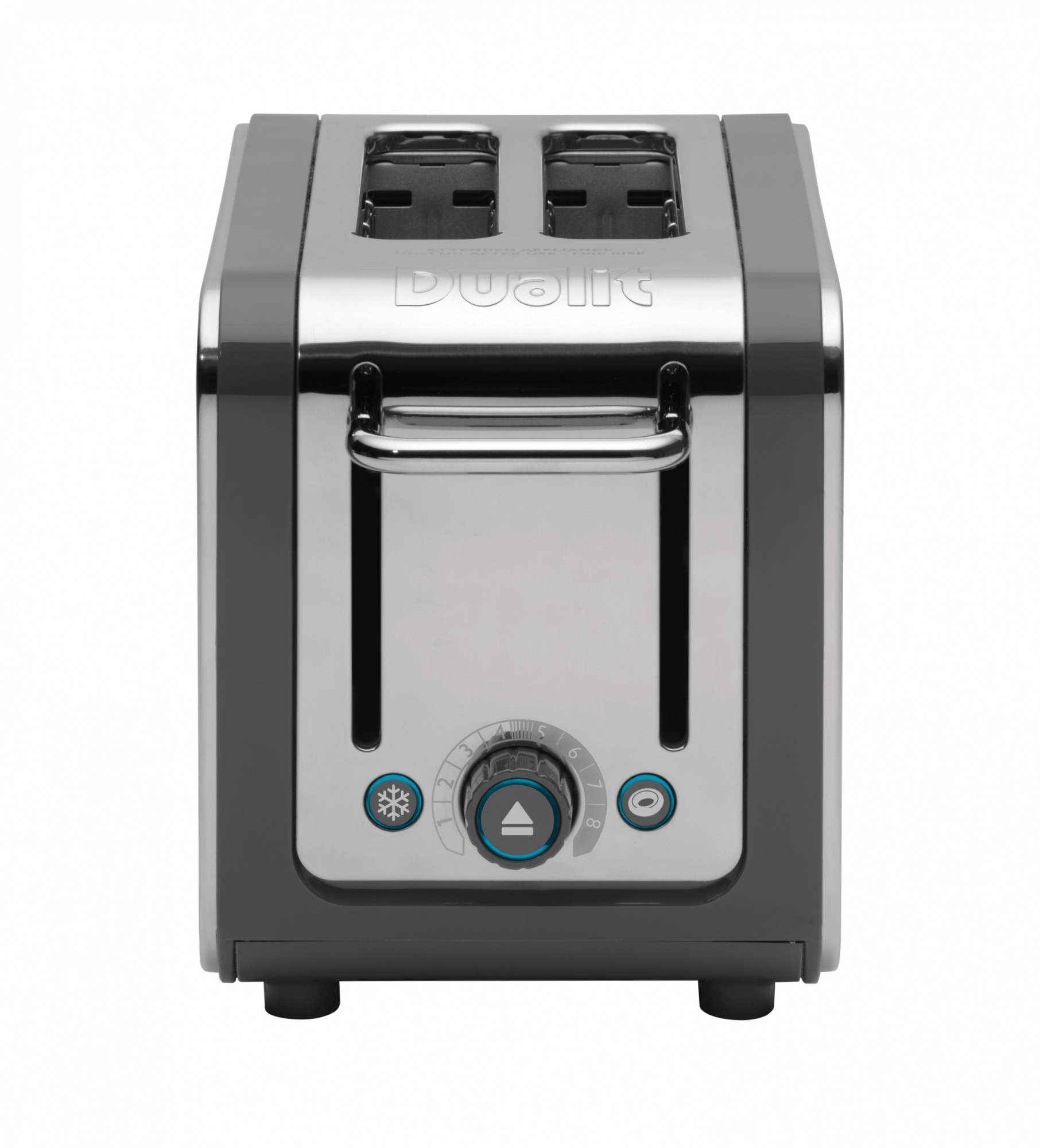 Dualit 2 Slice Architect Toaster Grey Downtown