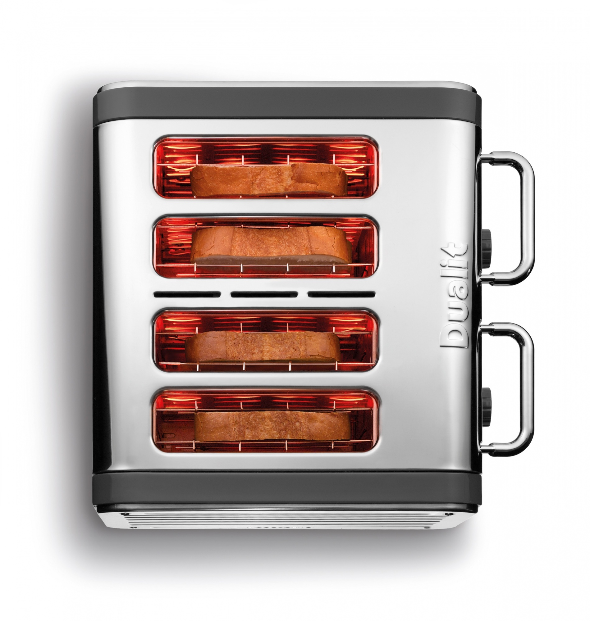 Dualit 4 Slice Architect Toaster Grey Downtown