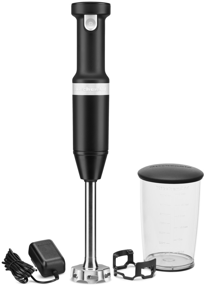 KitchenAid 5KHBBV53BBM 16W Cordless Hand Blender Downtown