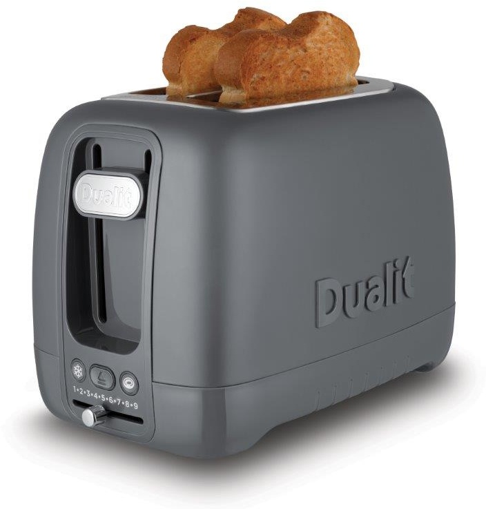 Dualit 26603 Domus 2 Slice Toaster Grey Downtown