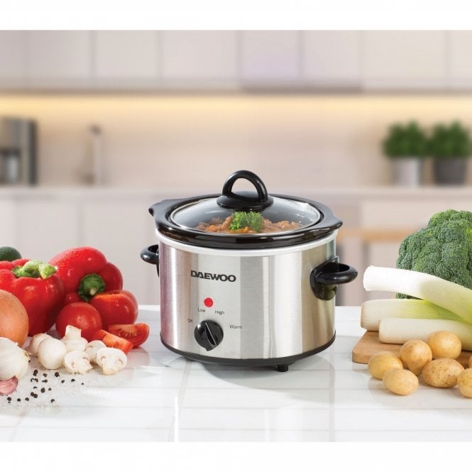 Daewoo SDA1363GE Slow Cooker 1.5L Downtown