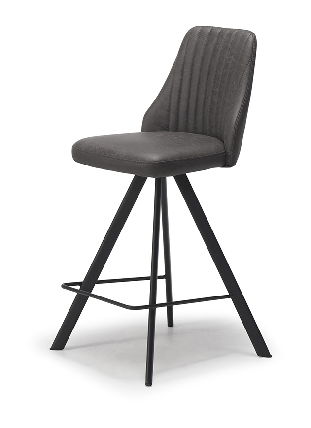 Austin Counter Stool In Dark Grey Downtown