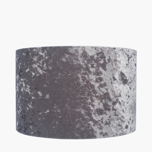 Pacific Lifestyle Clara 35cm Silver Velvet Shade Downtown