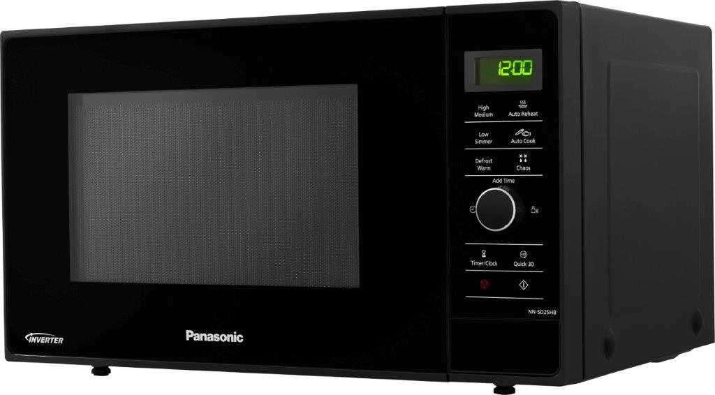 Panasonic NNSD25HBBPQ 1000W Solo Microwave Oven Downtown