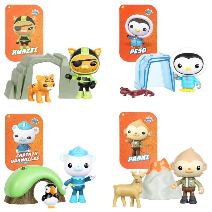 Octonauts Above & Beyond Adventure Toy Pack Assortment Downtown