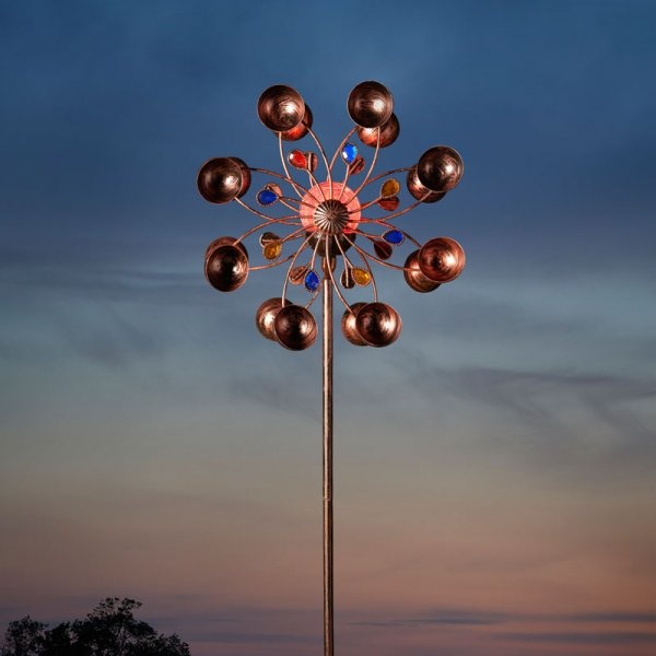 LED Solare Faro Decorazione Giardino Decorazione Luci Rosso Bianco Illuminazione