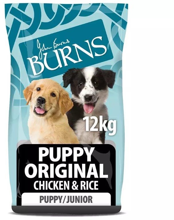 Burns Puppy Food With Chicken & Rice Dry Food 12kg Downtown