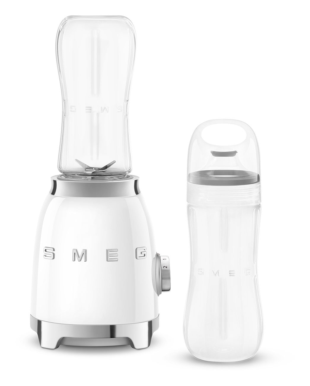 Smeg PBF01WHUK Personal Blender White Downtown