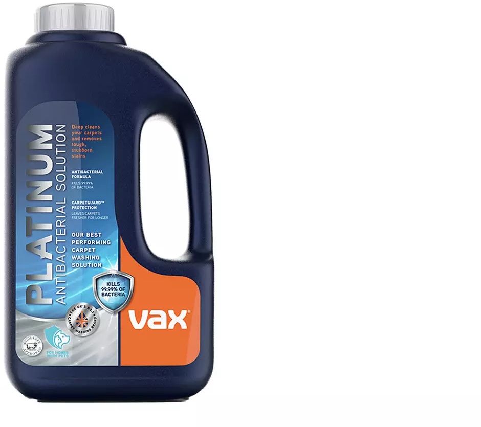 Vax 1 1 143048 Platinum Antibacterial Carpet Cleaning Solution
