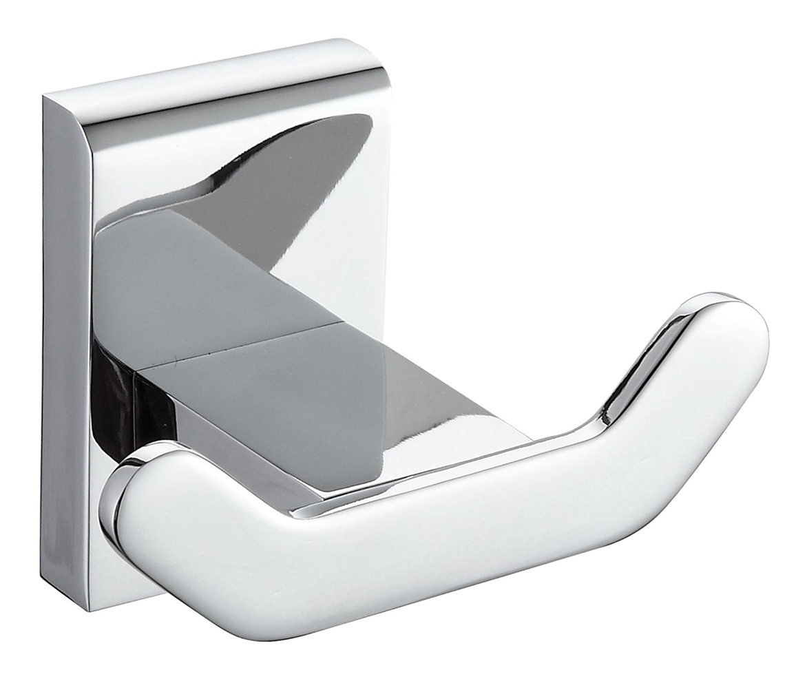 Showerdrape Unity Chrome Wardrobe Hook | Downtown