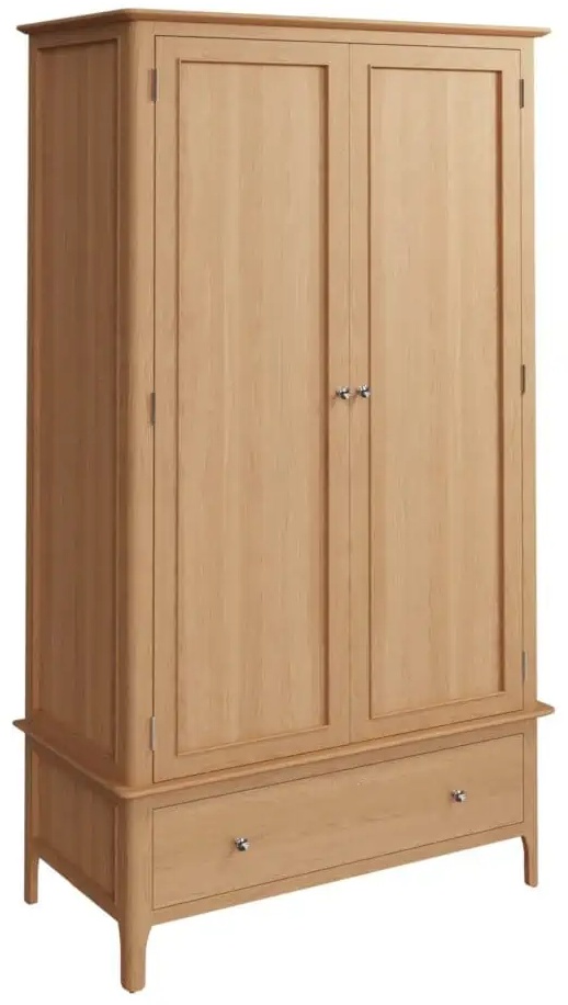 Newport Large 2 Door Wardrobe Downtown