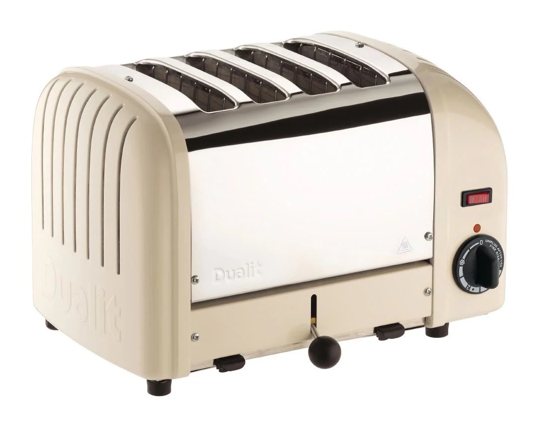 Dualit Classic Vario AWS 4 Slice Toaster Cream Downtown