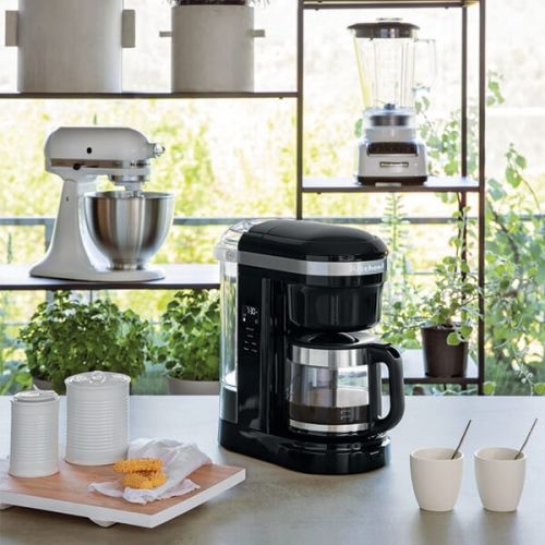 KitchenAid 5KCM1208BOB Drip Coffee Maker 1.7L Onyx Black Downtown